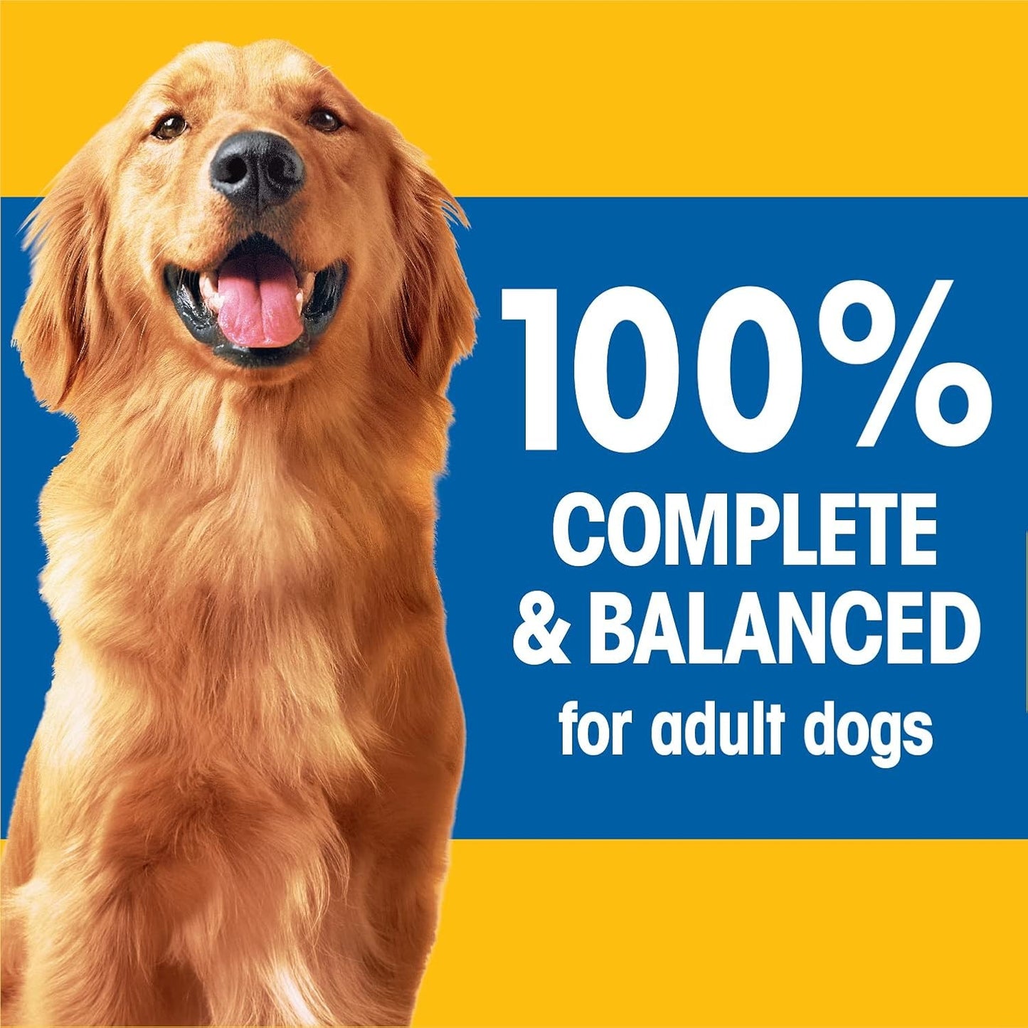 PEDIGREE VITALITY+ Dry Food For Adult Dogs – Roasted Chicken & Vegetable Flavour - Supports Strong Bones and Healthy Teeth – With Calcium, 14kg Bag